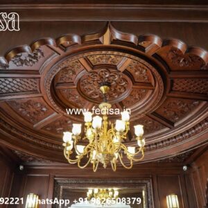 Wooden Ceiling Design Pop Rafter Design No-2350