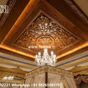 Wooden Ceiling Design False Ceiling Cove No-2387