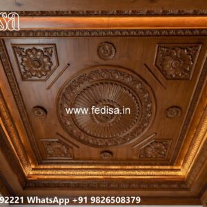Wooden Ceiling Design Plus Minus Pop Color No-2399
