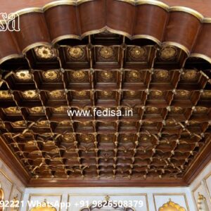 Wooden Ceiling Design Chhat Par Pop Ke Design No-2438