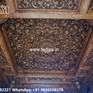 Wooden Ceiling Design Top Gypsum Ceiling Design No-2449