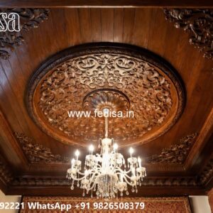 Wooden Ceiling Design Traditional False Ceiling Design No-2455