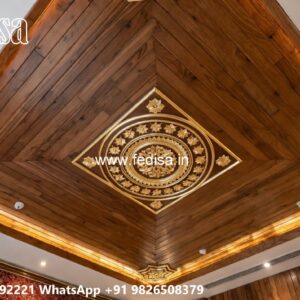 Wooden Ceiling Design Pop Ka Design Plus Minus No-2475