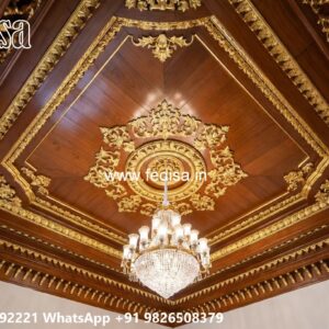 Wooden Ceiling Design Room Gypsum Ceiling Design No-2498