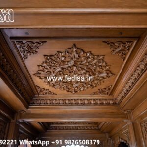 Wooden Ceiling Design Pop Design Sheet No-2526