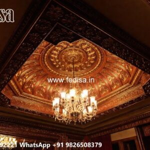 Wooden Ceiling Design Top 10 Pop Design For Hall No-2528