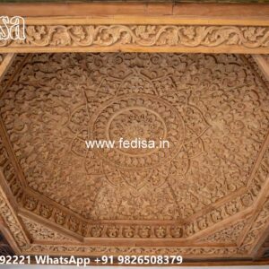 Wooden Ceiling Design Forsling Pop Design No-2532