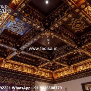 Wooden Ceiling Design Bedroom Forsling Design No-2541