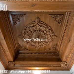 Wooden Ceiling Design Roof Pop Design For Home No-2553