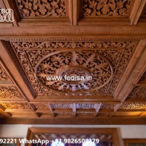 Wooden Ceiling Design False Ceiling Rectangle Design No-2572