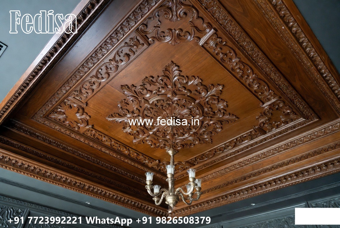 Wooden Ceiling Design False Ceiling Ideas For Hall No-2579