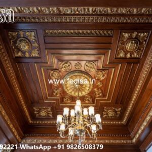 Wooden Ceiling Design Latest Design False Ceiling No-2580