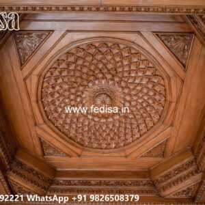 Wooden Ceiling Design Pop Wali Design No-2583