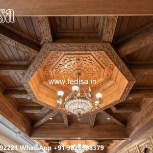 Wooden Ceiling Design Pop Design Bedroom New No-2596
