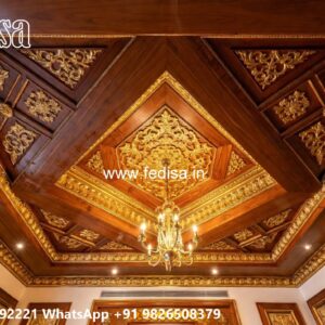 Wooden Ceiling Design Simple Pop False Ceiling Design No-2602