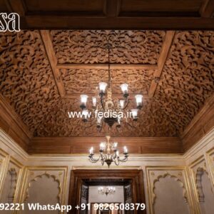 Wooden Ceiling Design Box Pop Design No-2603
