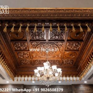 Wooden Ceiling Design Pop Beam Design No-2609