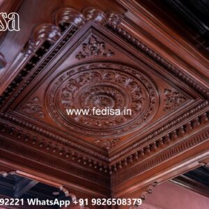 Wooden Ceiling Design Cornice Molding Pop Design No-2621