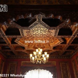 Wooden Ceiling Design Bamboo False Ceiling Design No-2625
