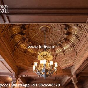 Wooden Ceiling Design Latest Pop Design For Lobby No-2630