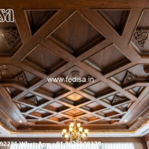 Wooden Ceiling Design Pop Design Room Simple No-2631