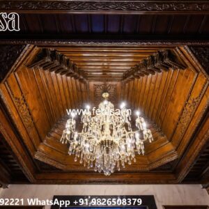 Wooden Ceiling Design Ceiling 3d Wallpaper Design No-2652
