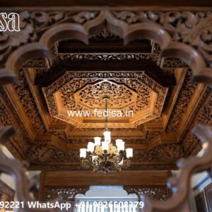 Wooden Ceiling Design Small Hall False Ceiling Design No-2655