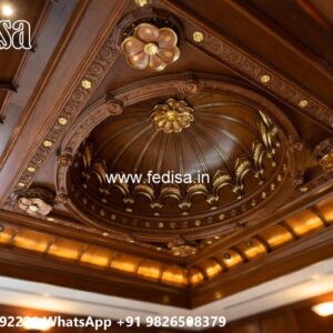 Wooden Ceiling Design Pop Ceiling Model No-2671