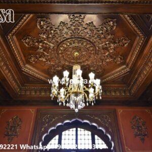 Wooden Ceiling Design Pop Design For Room With Color No-2676