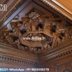 Wooden Ceiling Design Room Roof Decoration No-2677