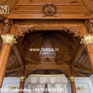 Wooden Ceiling Design Simple Ceiling Corner Design No-2688