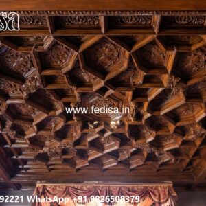 Wooden Ceiling Design Pop Ka Dijain No-2750