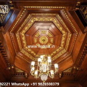Wooden Ceiling Design Simple Master Bedroom Ceiling Design No-2752