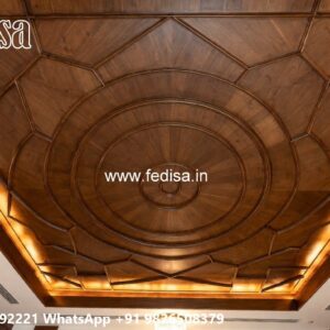 Wooden Ceiling Design Pop For House Design No-2799
