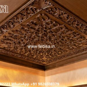 Wooden Ceiling Design Pop Ceiling Color Design No-2801
