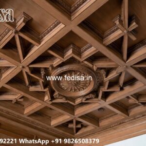Wooden Ceiling Design Four Ceiling Ke Color No-2803