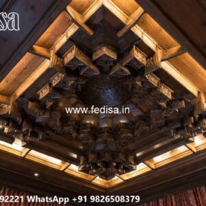 Wooden Ceiling Design Pop Design Kitchen Simple No-2806