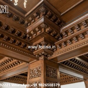 Wooden Ceiling Design New Pop Plus Minus Design No-2808