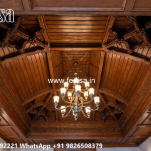 Wooden Ceiling Design Pop Carnish Molding No-2809