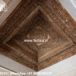 Wooden Ceiling Design False Ceiling For Hall No-2823