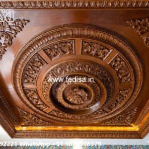 Wooden Ceiling Design Pop Ceiling Price No-2855