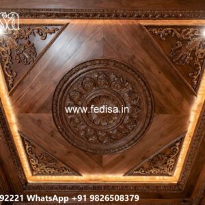 Wooden Ceiling Design False Roof No-2861