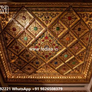 Wooden Ceiling Design Vox False Ceiling No-2865