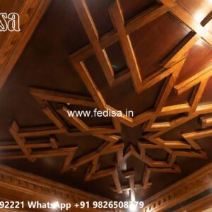 Wooden Ceiling Design Mdf False Ceiling No-2867
