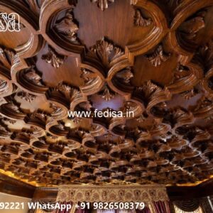 Wooden Ceiling Design Plywood False Ceiling No-2871