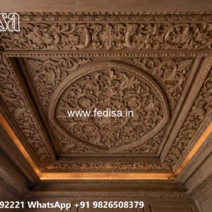 Wooden Ceiling Design Gypsum False Ceiling Cost No-2878