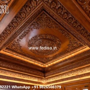 Wooden Ceiling Design Artificial Ceiling No-2881