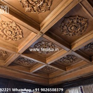 Wooden Ceiling Design Thermocol Roof Ceiling Near Me No-2888