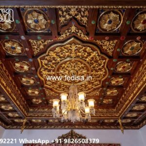 Wooden Ceiling Design False Ceiling Jali Price No-2896