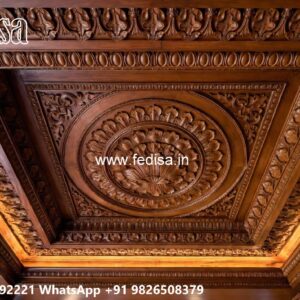 Wooden Ceiling Design Drop Ceiling Gypsum No-2897